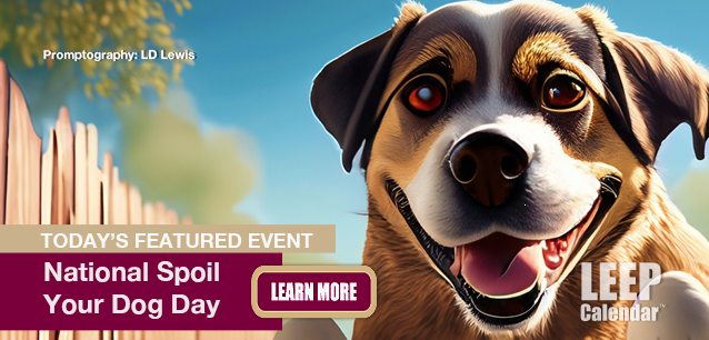 No Image found . This Image is about the event Dog, Spoil Your Dog Day: August 10. Click on the event name to see the event detail.